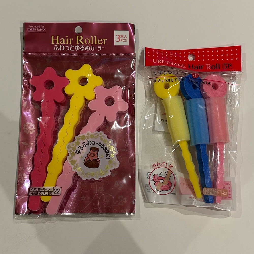 Heatless hair Rollers from Japan